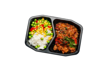 Lean Beef Chilli Con Carne, brown rice & seasonal vegetables- 450 g