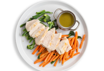 Oven Roasted Chicken Breast With Honey Mustard Sauce-350 g