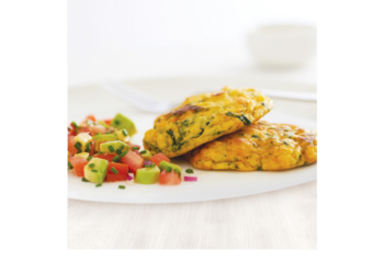Fritter With Roasted Pumpkin, Fetta & Spinach- Pack of 4, 80g each