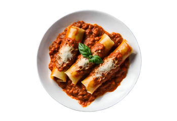 Spinach And Ricotta Cannelloni With Beef Bolognese Sauce- 350 g