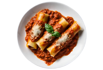 Spinach And Ricotta Cannelloni With Beef Bolognese Sauce- 350 g